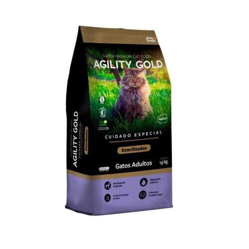Agility Gold Gatos Esterilizados  1.5 Kg