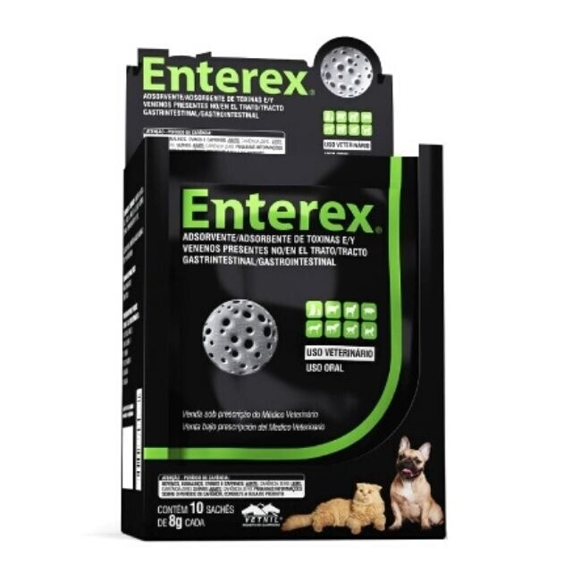 Enterex Absorbente de Toxinas y Venenos 10 Sobres